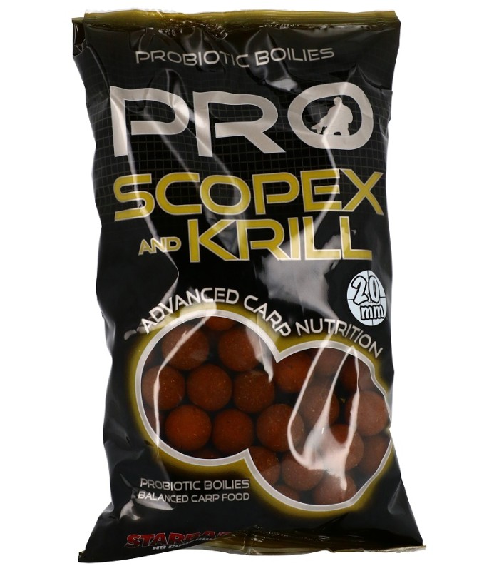 Starbaits Probiotic Boiles Scopex Krill Mm Kg