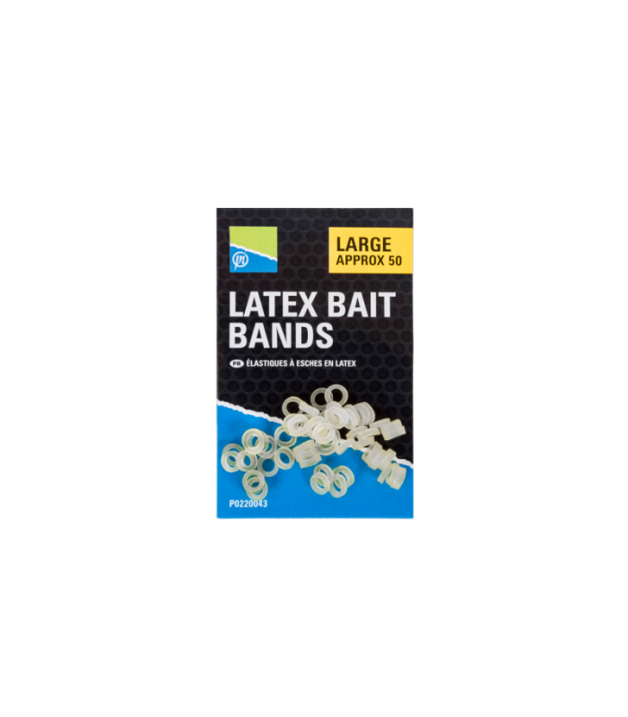 PRESTON LATEX BAIT BANDS large