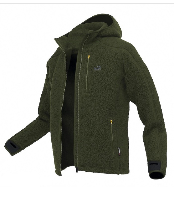 Geoff Anderson Teddy Fleece Green tg.S