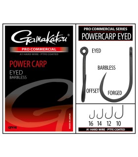 Gamakatsu Coars Pro-C Powercarp Eyed A1 PTFE BL 10