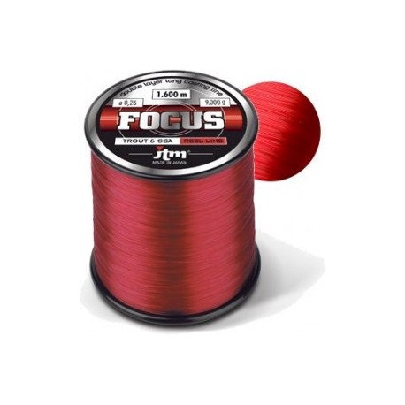 Jtm Monofilo Focus Red 0,17mm 3800mt