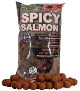 Starbaits Spicy Salmon Boiles 20mm 2kg