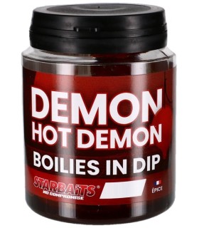 Starbaits Hot Demon Boiles in Dip 24mm 150gr