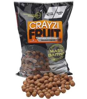 Starbaits Boiles Mass Baiting Crayzi Fruit 14mm 3kg