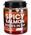 Starbaits Spicy Salmon Boiles In Dip 24mm 150gr