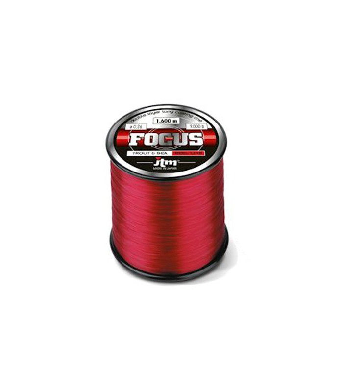 Jtm Monofilo Focus Red 0,17mm 3800mt