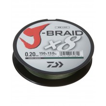 DAIWA J-BRAID X8 0,18mm 150mt Dark Green (made in japan)